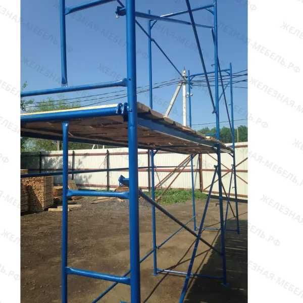 Леса рамные строительные ЛРС-40 8×24 м (2 яруса под настил)