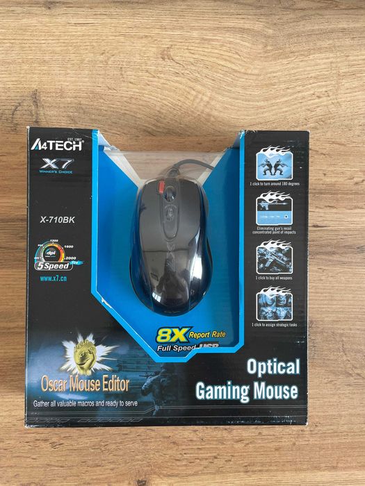 Новая игровая мышь A4Tech X7 X-710BK
