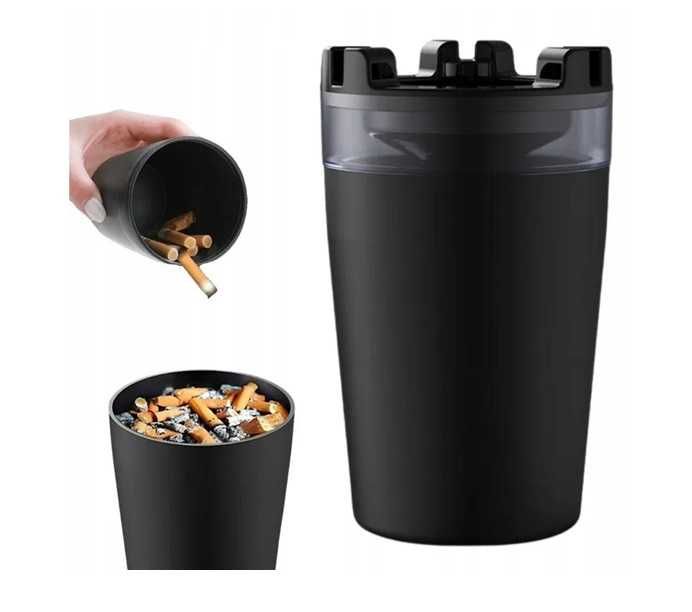 Пепелник за кола с воден "филтър"