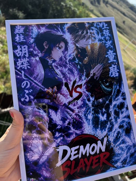 Tablou A4 cu imagine Demon slayer Shinobu