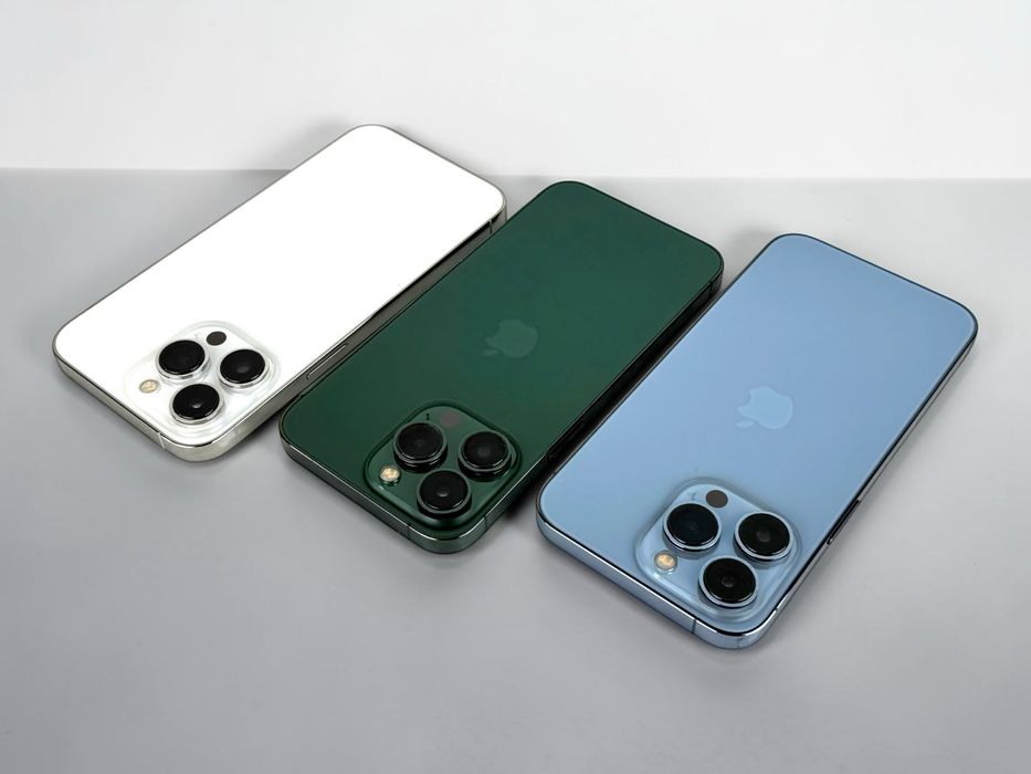 Apple iPhone 13 Pro 128GB Graphite / Green / Silver / Blue 100% Батерия!
