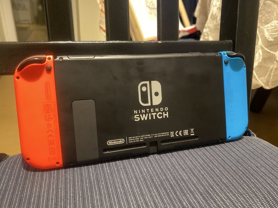 Nintendo Switch V2 - Голямата батерия