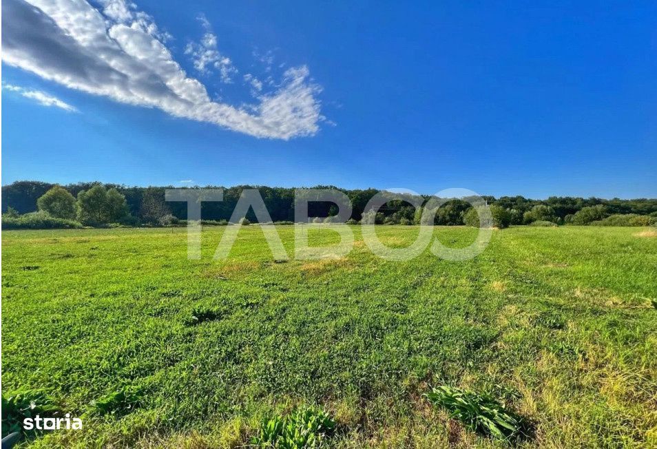 Teren intravilan 712 mp PUZ APROBAT 23 m front stradal Sibiu
