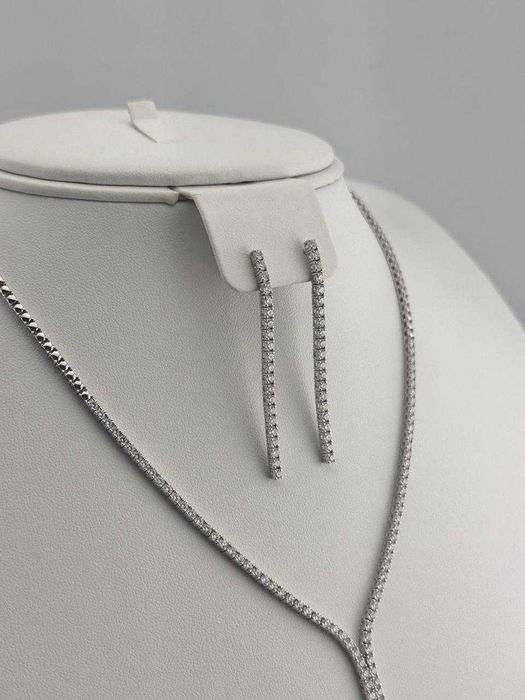 Комплект Bucherer с бриллиантами- Колье и серьги