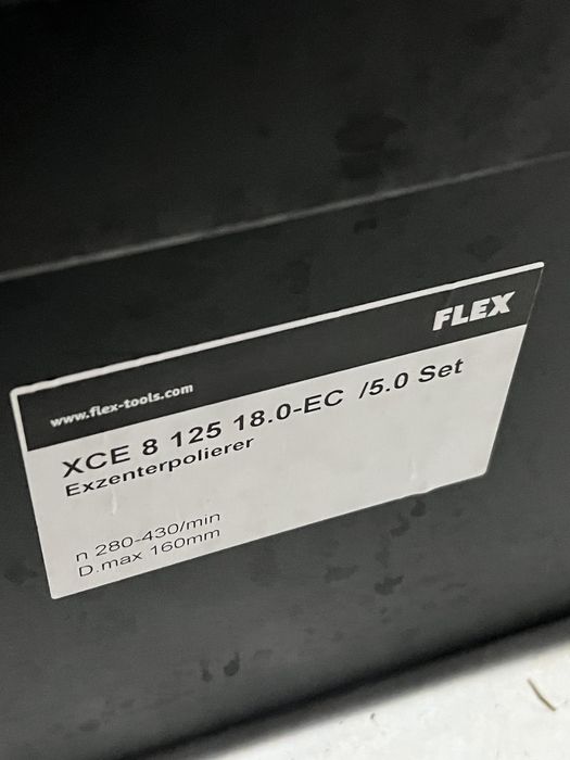 Aparat de polisat masina de polisat excentrica flex xce 8 125 18.0-ec