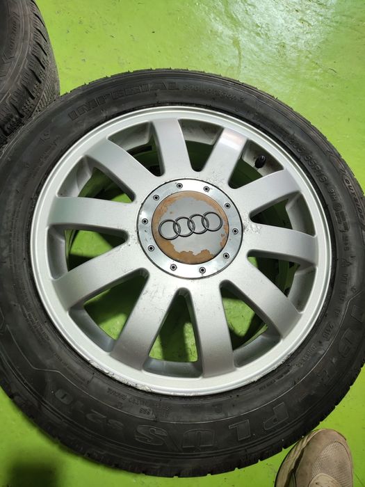 1 бр 16 5x112 Vw Audi Skoda Seat джанта 205/55/16 резервна гума 5х112