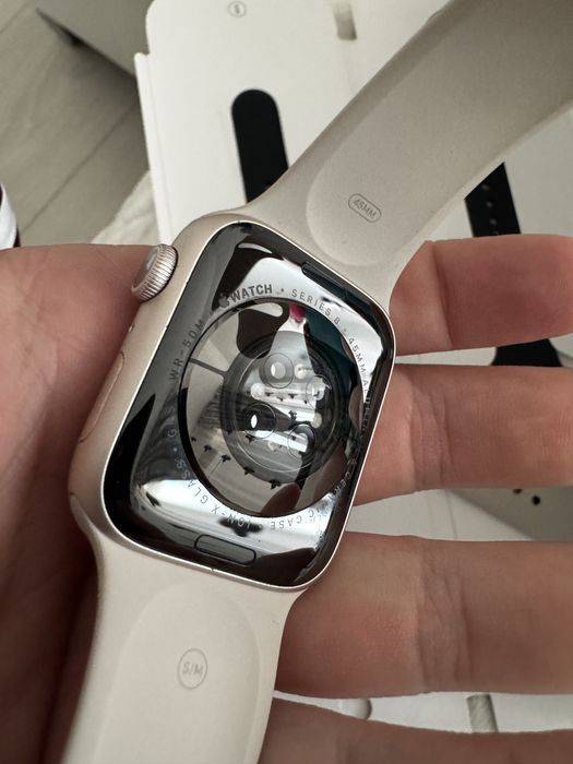 Apple Watch 8 45MM ca nou 100% baterie plus factura !