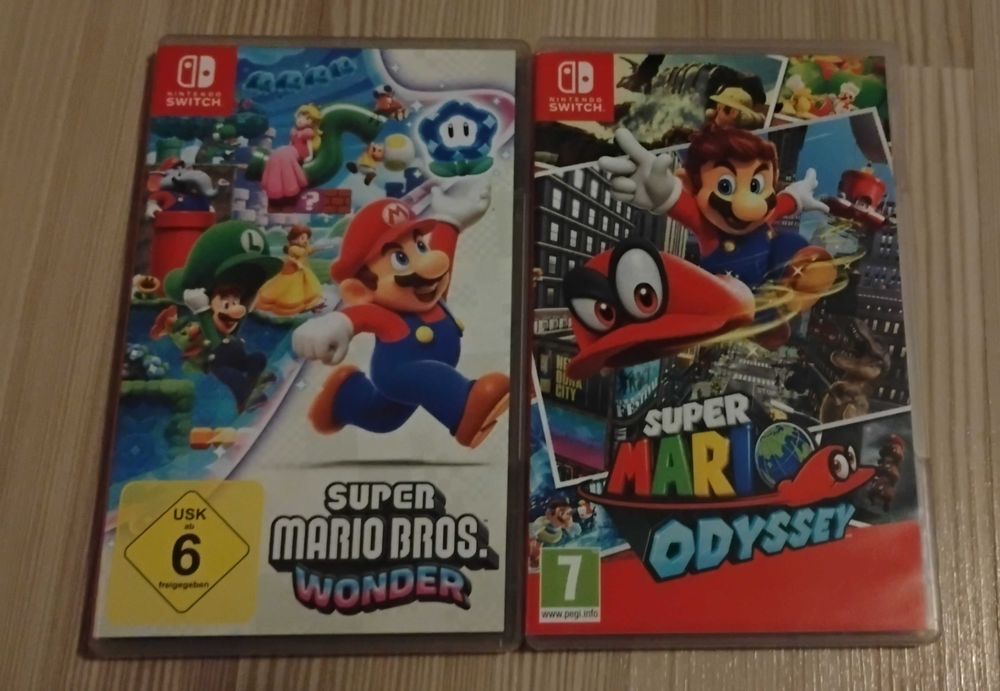 Super Mario Odyssey+Super Mario Bros Wonder+Super Mario Galaxy 1 și 2