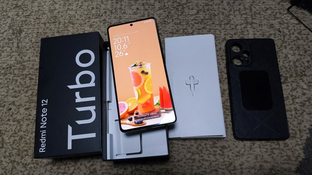 Redmi Note 12 Turbo 8/256GB Black