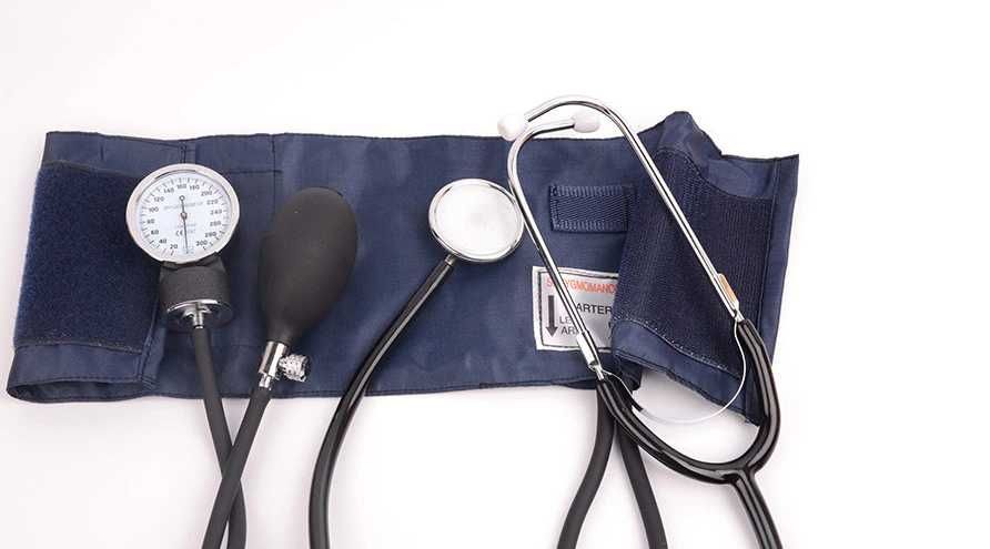 Tensiometru mecanic + stetoscop + gentuta