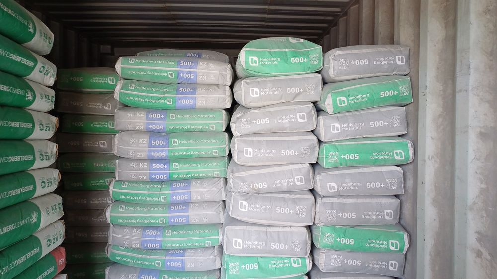 Цемент  по городу