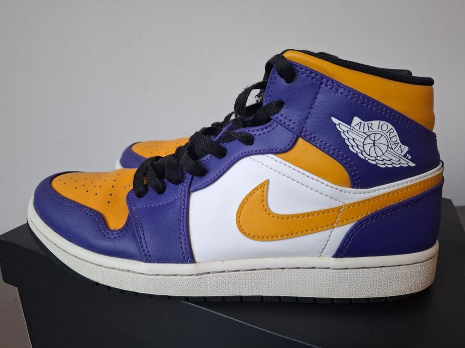 Nike Air Jordan 1 mid, Lakers