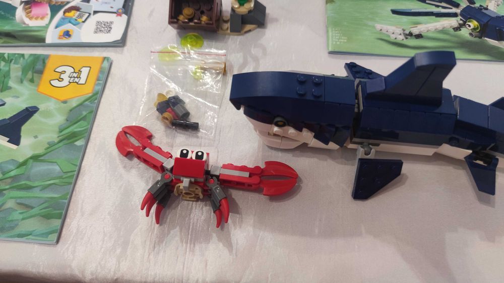 Продавам Лего Криейтър / Lego Creator коли атеве животни робот