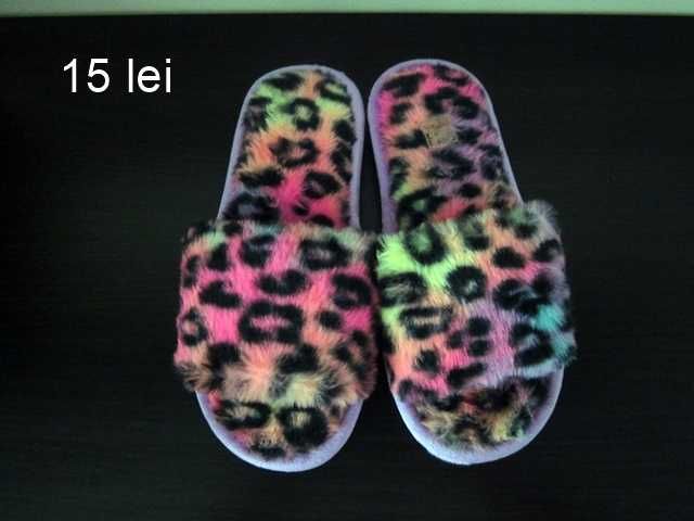 3 modele papuci de casa nr. 36 -37