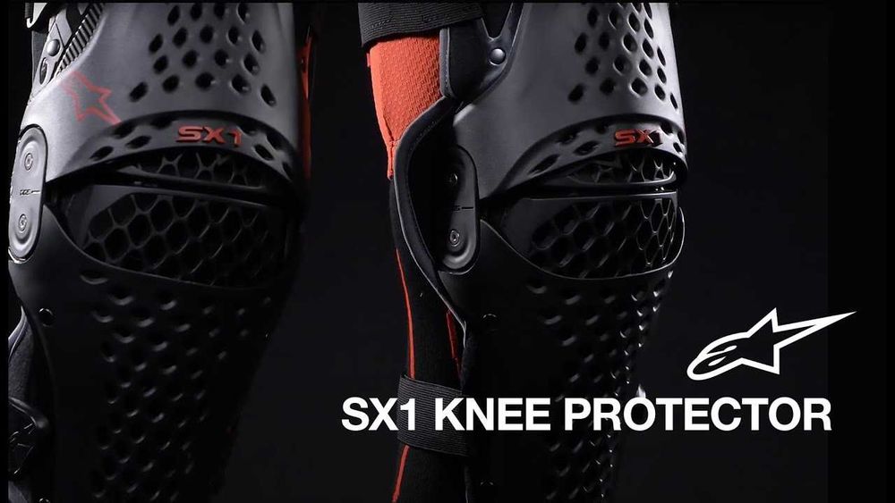Genunchiere moto Alpinestars SX 1 genunchiere moto cu balamale