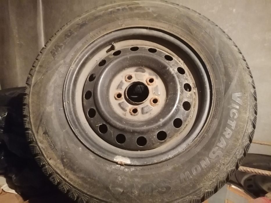 Лети джанти със зимни гуми 16"/Железни джанти зимни гуми 15"