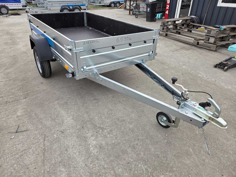 Remorca Faro Tractus Flex cu Foi de Arc si Amortizor 236x125cm TOP !