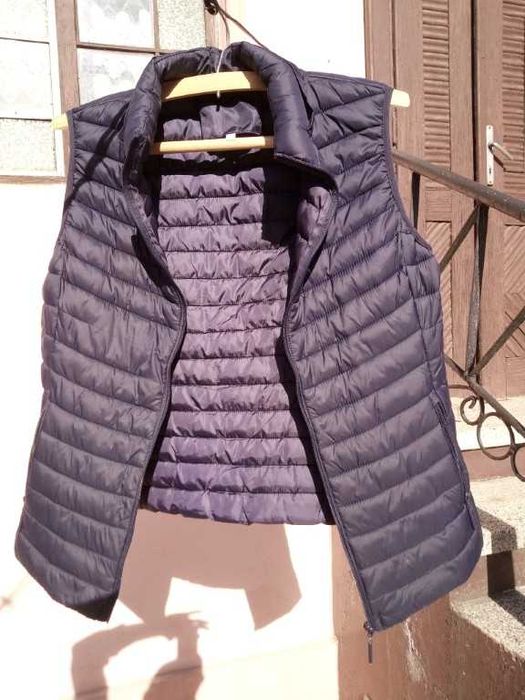 Vestă lejera matlasată bleumarin – Mărimea L/XL