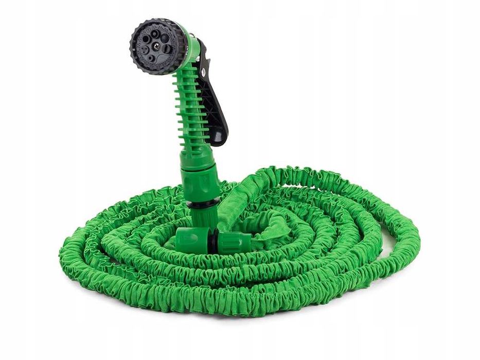 Furtun de gradina extensibil 15m cu pistol stropire 7 functii