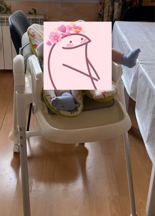 Стульчик-шезлонг для кормления Tomix (томикс)