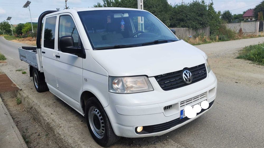 Vw T 5 doka,1.9tdi, acte la zi, fiscal pe loc.