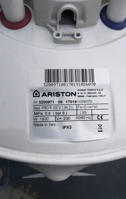Boiler ariston 100 litri