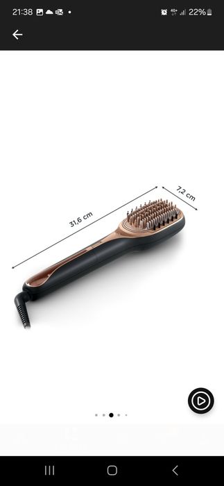 erie reparatoare cu abur Rowenta Hair Therapist™ CF9940F0, 165 W, timp