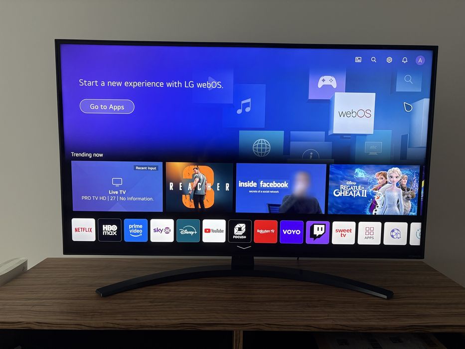 Televizor LG 43NANO763QA 4k smart