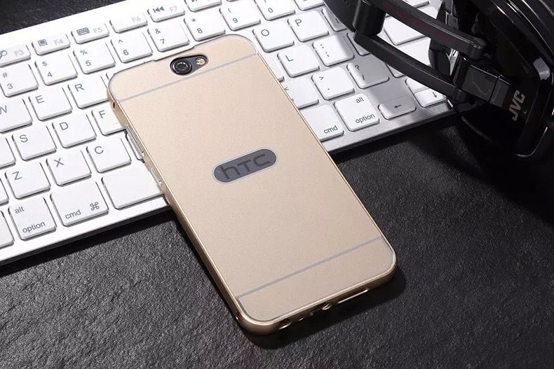 Husa / Bumper aluminiu + spate acril pt. HTC One A9 , HTC One E9