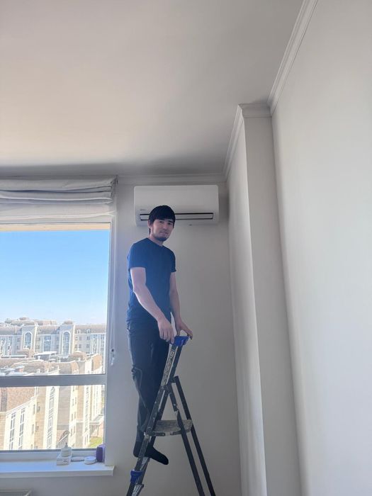 Установка кондиционер
