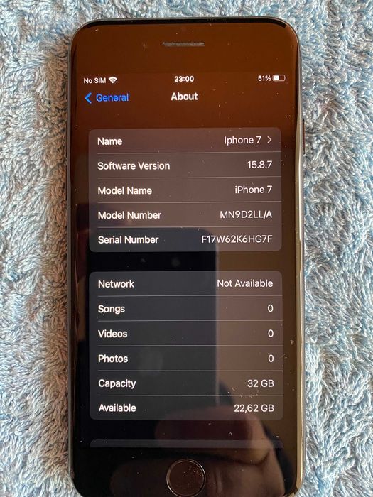 Iphone 7 black,32GB,82%-батерия