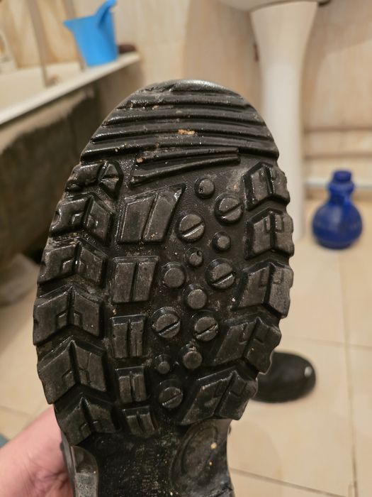 Зимние рабочие  сапоги б/у