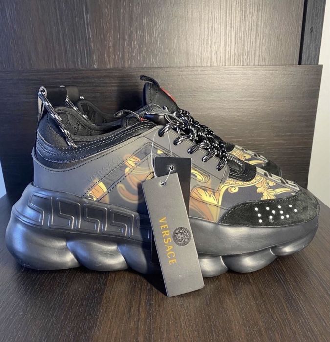 Vand versace chain reaction black leopard