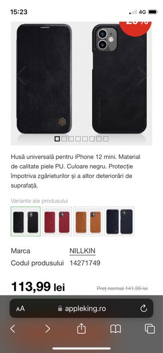Husa iphone 12 mini