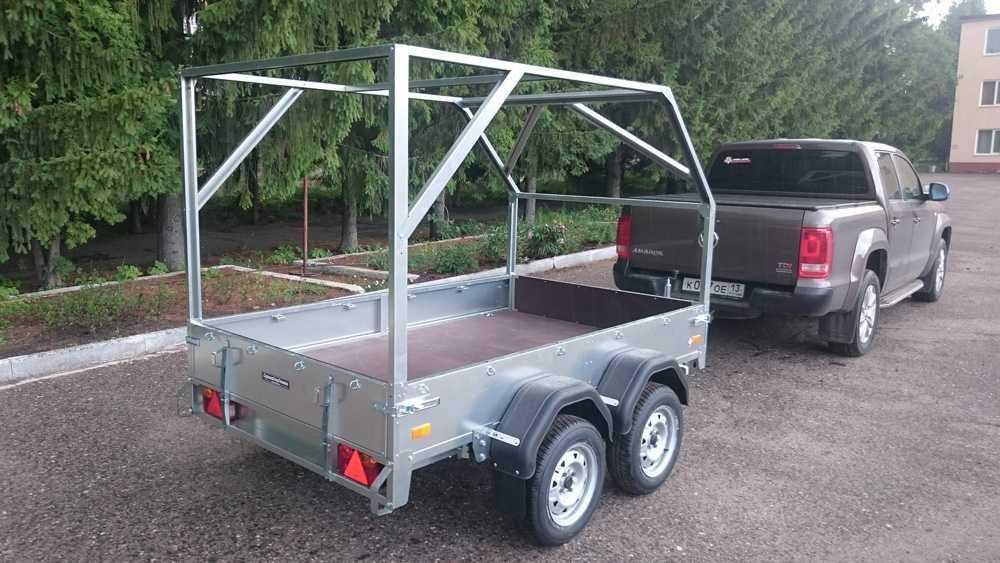 Двухосный прицеп Евротрейлер 7132-16