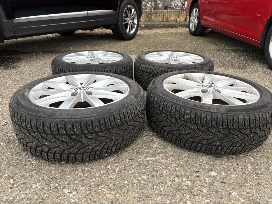 Jante 5x112 cauciucuri M+S All Season 205 50 R17 VW Passat CC Golf 7