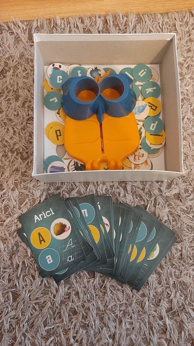 Joc educativ D-Toys Bufnita Bubo, Sa Invatam Alfabetul