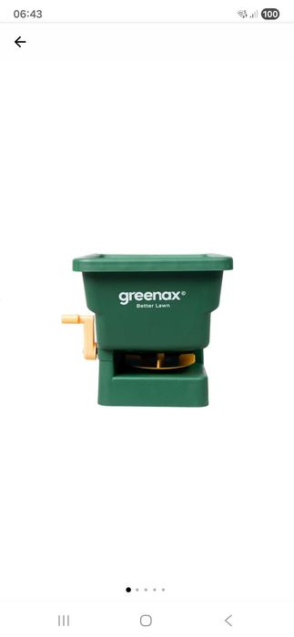 Dispozitiv imprastiere gazon, fertilizant Greenax Easy Feed,5 trepte de insamantare