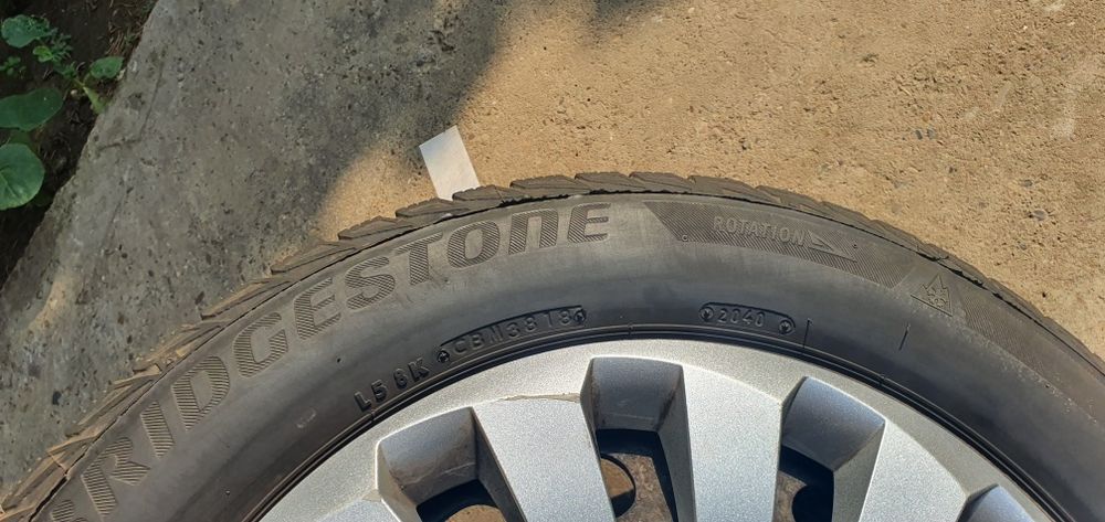 Jante și anvelope iarna   Skoda Octavia 225 50 16