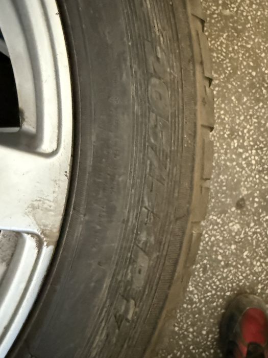 Jante VW 5x112 et45 7.5j cauciucuri iarna