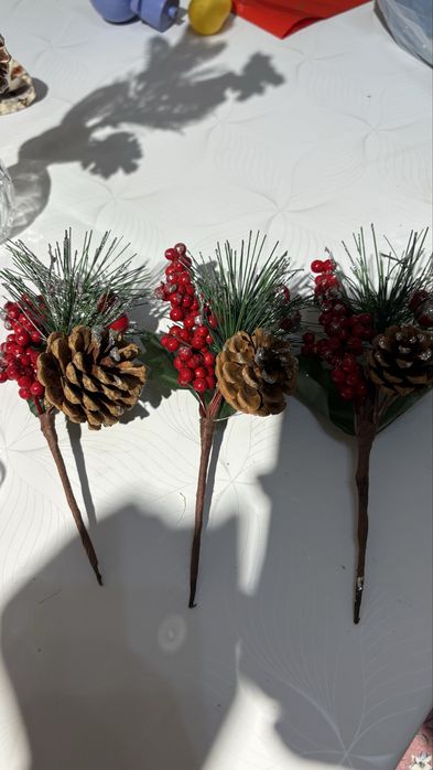 Мини ваза с цветами