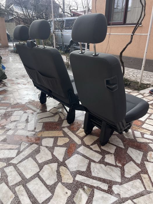 Banchete interior VWTransporter T5 Caravelle 3Lcuri 2Locuri 1 loc