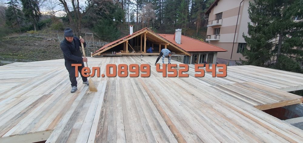 Изграждане и ремонт на покриви Асеновград