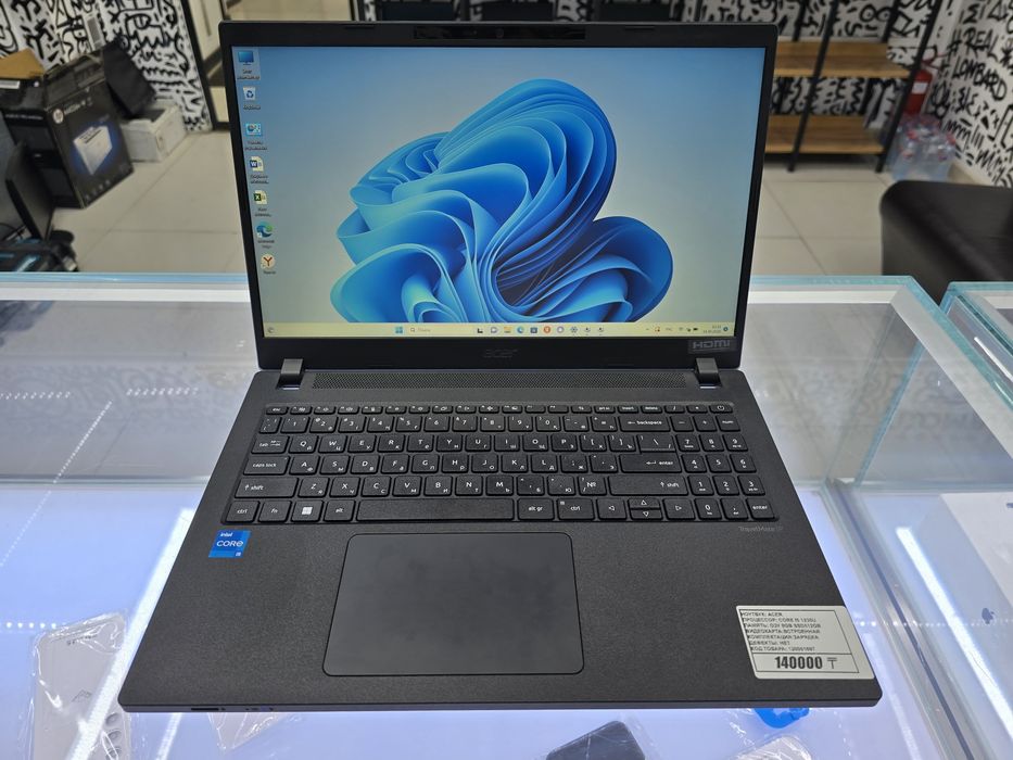 Ноутбук Acer core i5 1235u озу 8gb ssd512gb рассрочка Реал Магазин