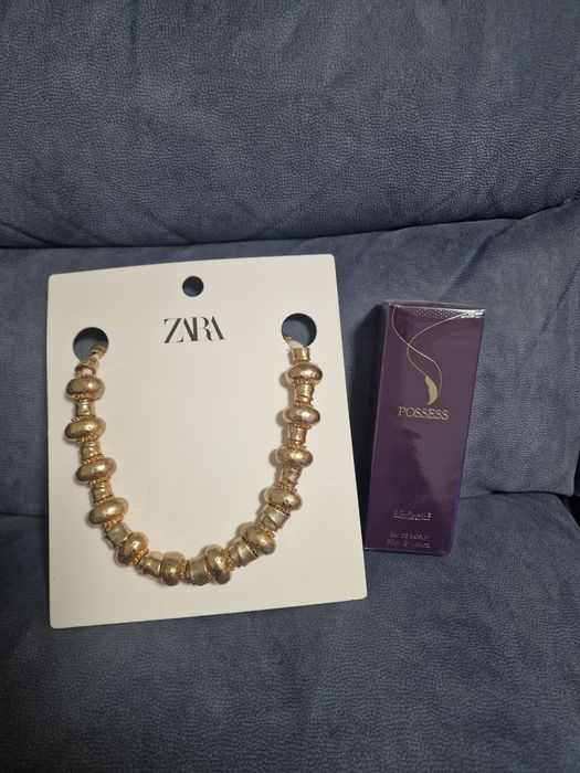 Parfum Passess + colier Zara cadou / nou
