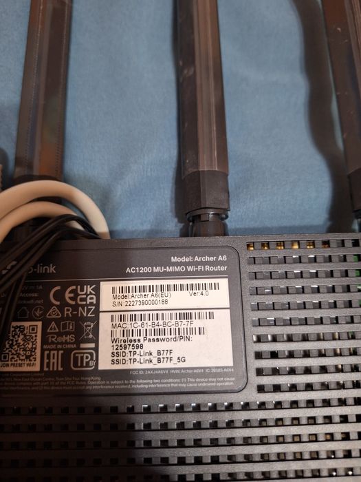 Рутер TP LNK ARCHER A6