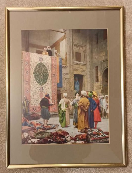 Tablou - Vanzatorul de covoare - The Carpet Merchant - 55x41 cm