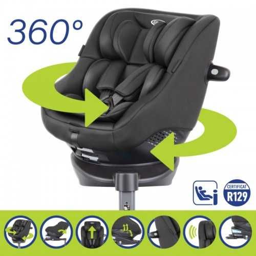 Graco Столче за кола Turn2Me 360° I-size, Heather