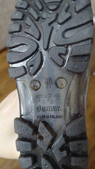 Сапожки резиновые