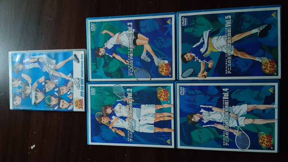 Seigaku Prince of tenis DVD anime Japan